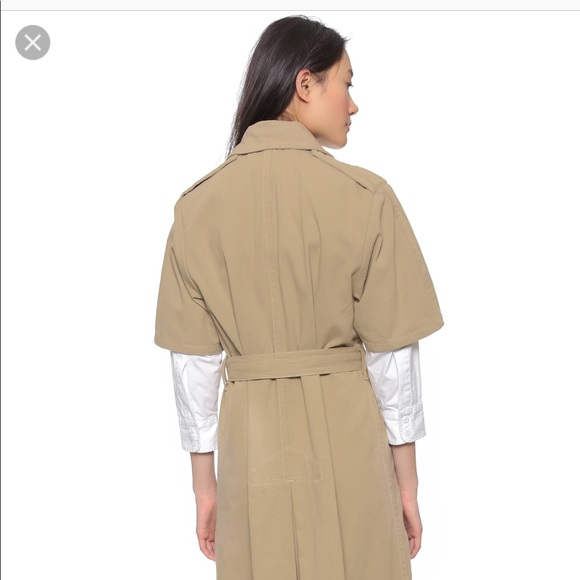 NLST NAVY SHORT SLEEVE TRENCH, NAVY - Picture 2 of 7